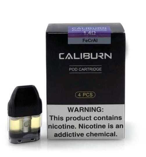Shop Uwell Caliburn X Pods Pack of 4 - Uwell Caliburn X Pods Pack of 4 - Vape Blaze