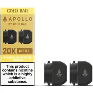 Gold Bar Apollo 20K Replacement Prefilled Pods