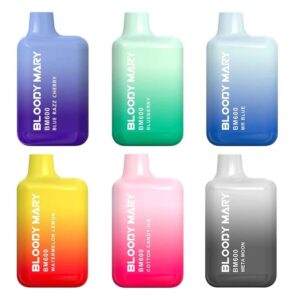 Bloody Mary BM600 Disposable Vape Pack of 10