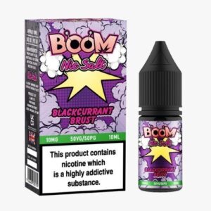Boom Nic Salt 10ml E-Liquids - Pack Of 5