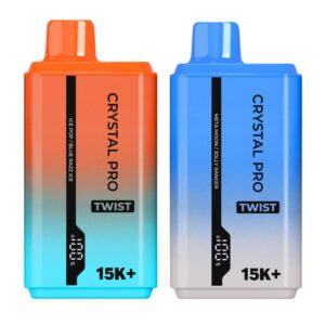 Crystal Pro Twist 15000 Disposable Vape Box of 5