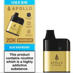 Gold Bar Apollo 20K Disposable Vape Pod Kit