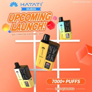 Hayati Rubik 7000 Puffs Disposable Vape Kit