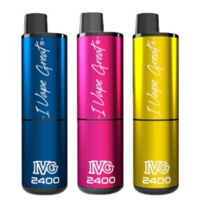 IVG 2400 Disposable Vape Box of 5