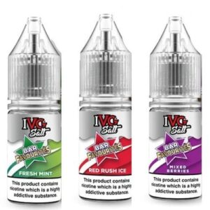 IVG Salt Bar Favourite 10ml E Liquids Nic Salts- Pack Of 10