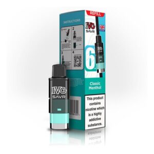IVG SAVR Prefilled Pods + Refill Containers