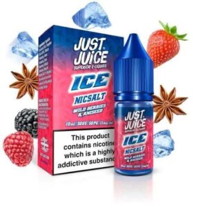 Just Juice Ice Range Nic Salt Box of 5