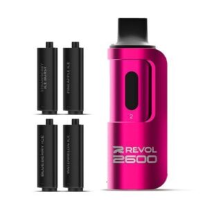 Revol 2600 Disposable Vape | 4 in 1 Edition