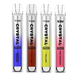 The Crystal Pro 600 Disposable Vape Box of 10
