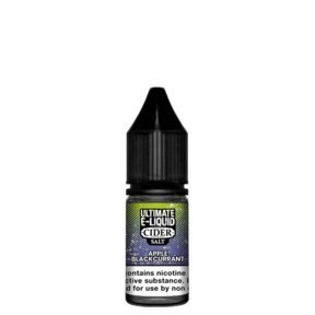 Ultimate E-Liquid Cider Nic Salt Box of 10